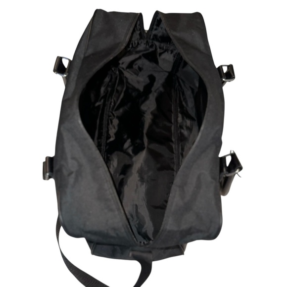 Ermenegildo Zegna Parfums Duffel Bag Canvas Weekender Travel Overnight Gym Black - Picture 5 of 8